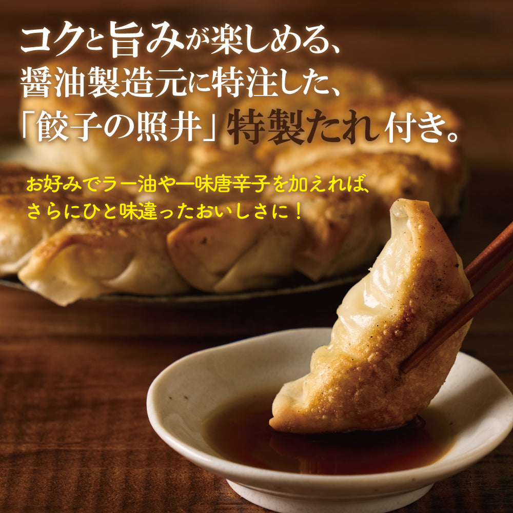 【8/26発売】餃子の照井 円盤餃子 特製たれ付セット
