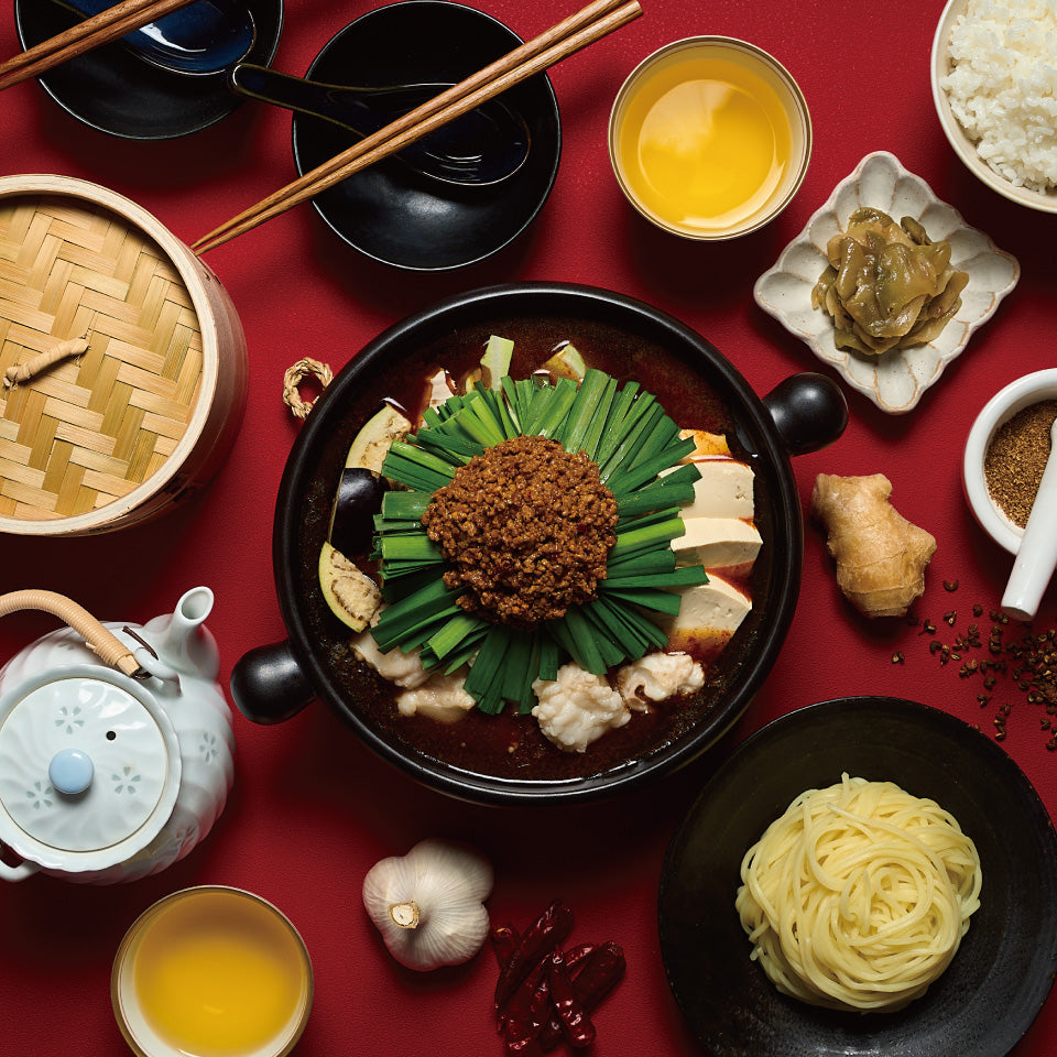 【麻辣グランプリ2025受賞】本格四川 痺れる辛さの麻婆もつ鍋(2~3人前)|送料無料