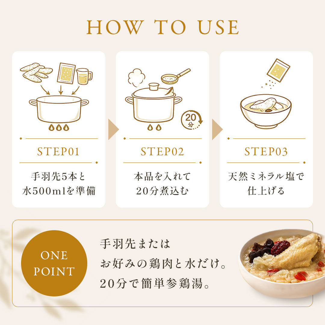 【初回限定】うるおい巡る参鶏湯キット
