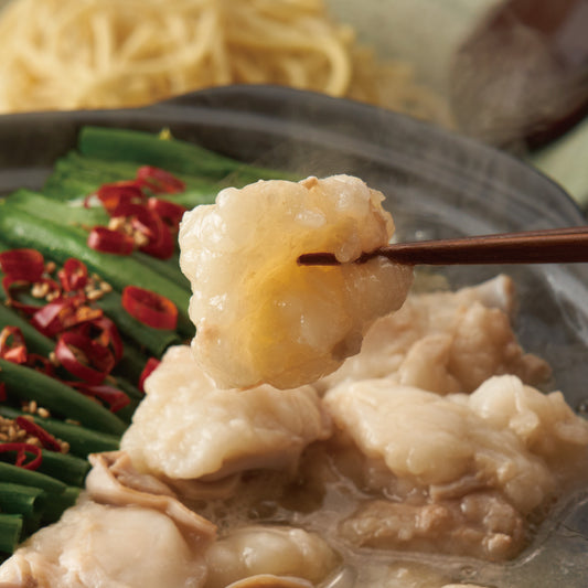 国産牛もつ鍋-秘伝醤油味-（1人前）