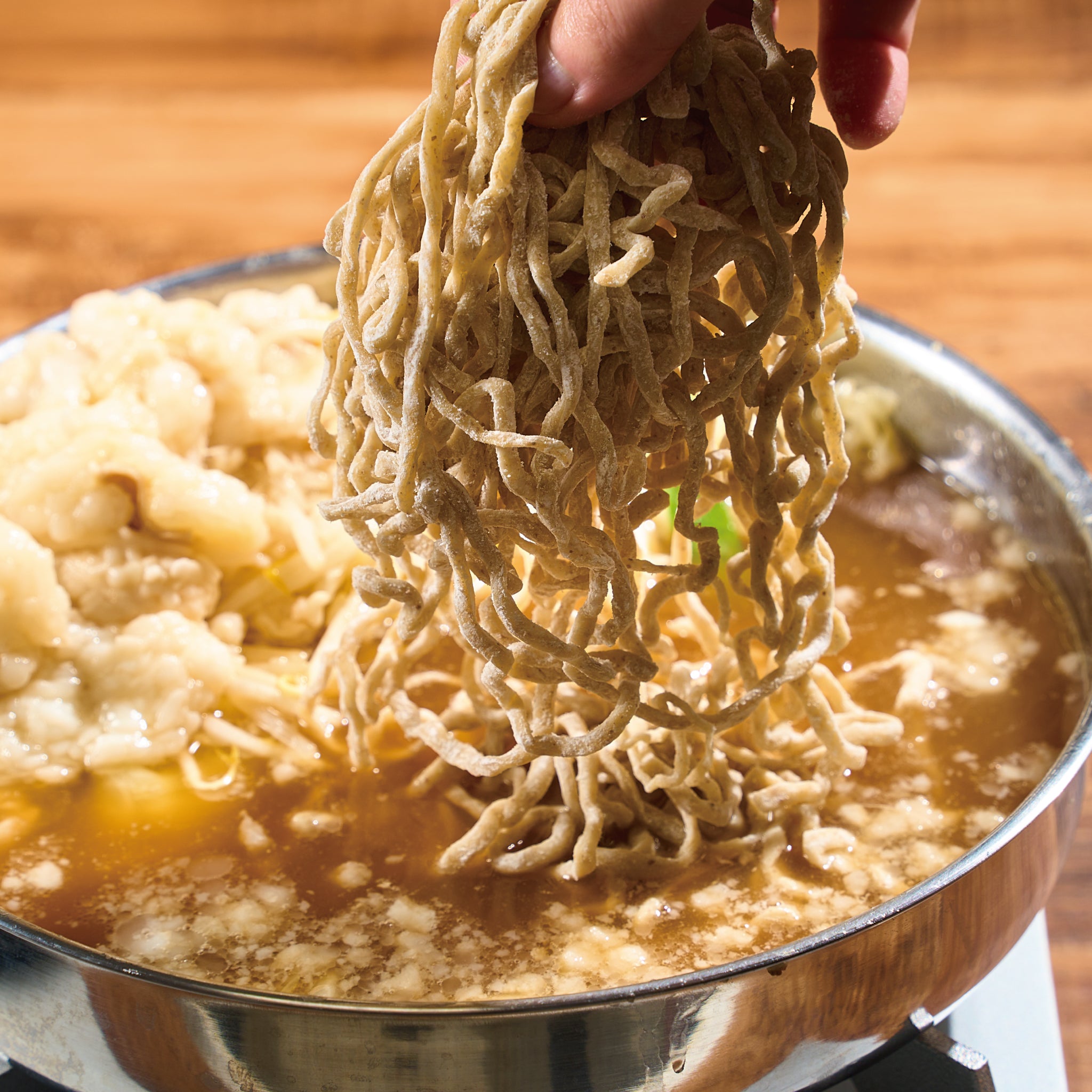 送料無料】極中華蕎麦ひろた監修「G系極牛もつ鍋」全粒粉麺〆ラーメン